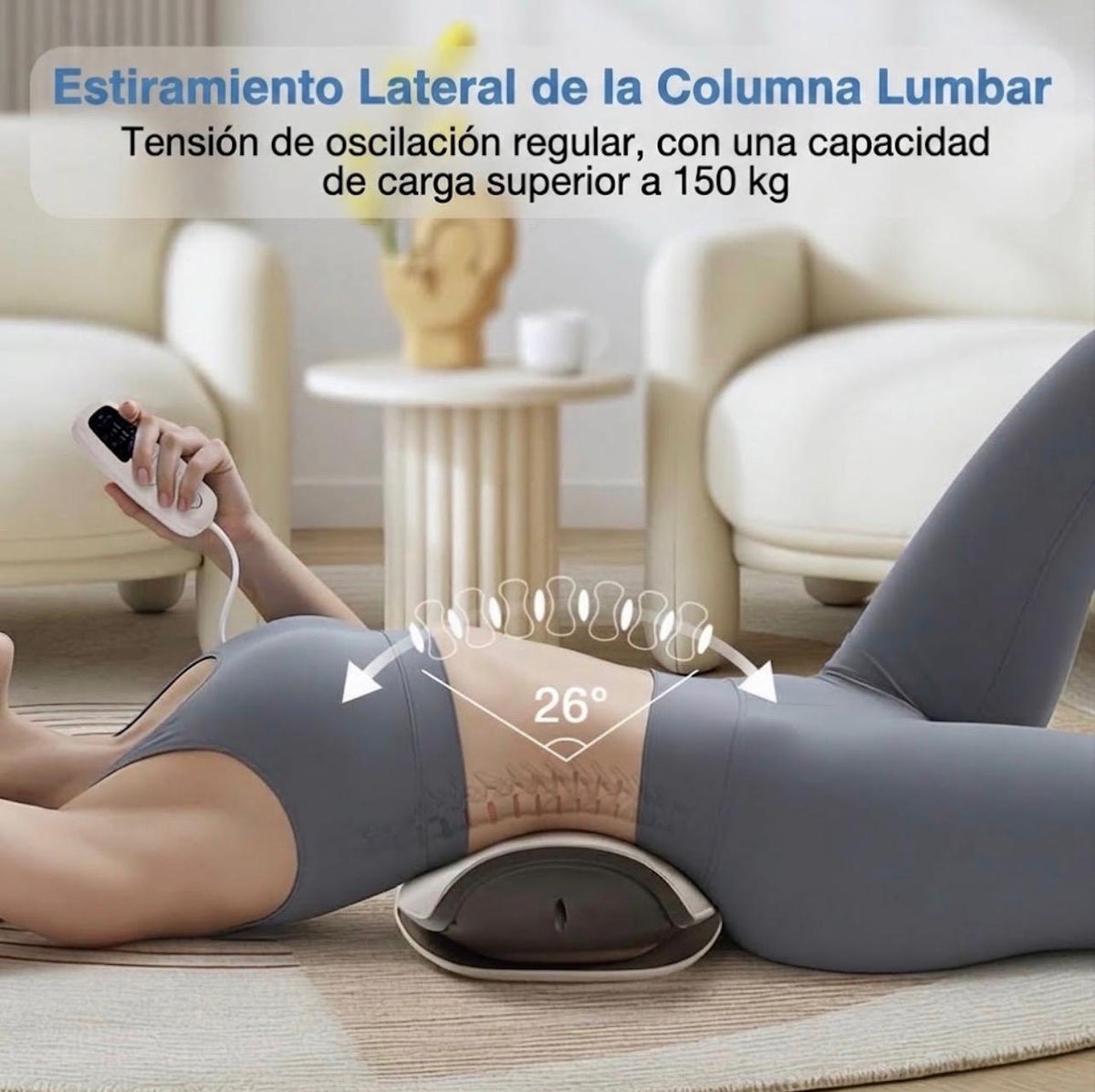 Electrolumb Pro - Deja de vivir con dolor en la zona lumbar; electroterapia, masaje de vibracion y terapia